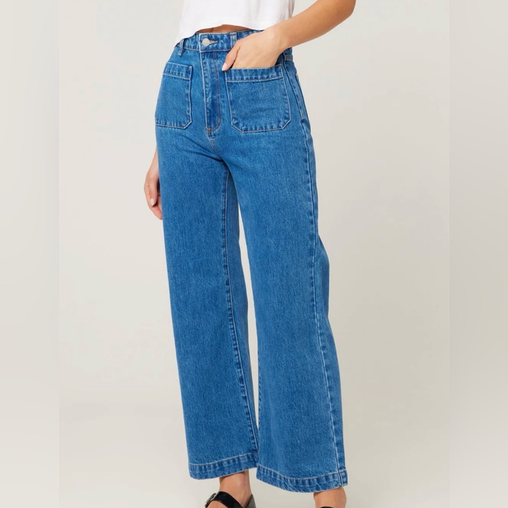 ROLLA’S JEANS - Sailor Jean - Ashley Blue (Ankle Length)